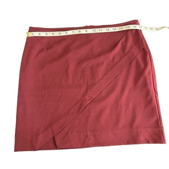 Metaphor Maroon Womens Mini Skirt • NWOT • Size: 12​ - Picture 2 of 6